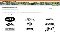 Desktop Screenshot of drumarchive.com